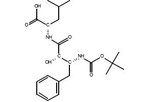 (2S,3R)-3-((TERT-BUTOXYCARBONYL)AMINO)-2-HYDROXY-4-(4-NITROPHENYL)BUTANOIC ACID structure, CAS 112898-24-5