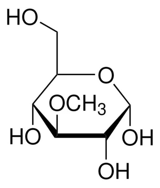 (2S,3R,4S,5R,6R)-6-(HYDROXYMETHYL)-4-METHOXYTETRAHYDRO-2H-PYRAN-2,3,5-TRIOL structure, CAS 13224-94-7