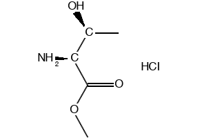 (2S,3S)-METHYL 2-AMINO-3-HYDROXYBUTANOATE HYDROCHLORIDE structure, CAS 79617-27-9