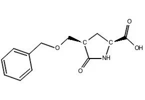 (2S,4R)-4-FLUORO-5-OXOPYRROLIDINE-2-CARBOXYLIC ACID structure, CAS 160705-72-6