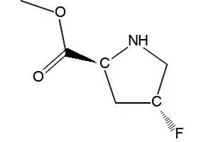 (2S,4R)-METHYL 4-FLUOROPYRROLIDINE-2-CARBOXYLATE structure, CAS 126111-11-3