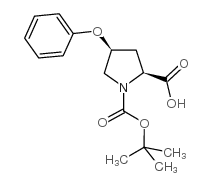 (2S,4S)-1-(TERT-BUTOXYCARBONYL)-4-PHENOXYPYRROLIDINE-2-CARBOXYLIC ACID structure, CAS 147266-79-3