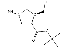 (2S,4S)-1-BOC-2-HYDROXYMETHYL-4-AMINOPYRROLIDINE HYDROCHLORIDE structure, CAS 922139-40-0