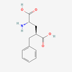 (2S,4S)-2-AMINO-4-BENZYLPENTANEDIOIC ACID structure, CAS 129446-71-5