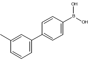 (3'-METHYL-[1,1'-BIPHENYL]-4-YL)BORONIC ACID structure, CAS 501944-56-5