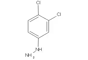 (3,4-DICHLOROPHENYL)HYDRAZINE structure, CAS 13124-18-0
