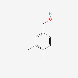 (3,4-DIMETHYLPHENYL)METHANOL structure, CAS 6966-10-3