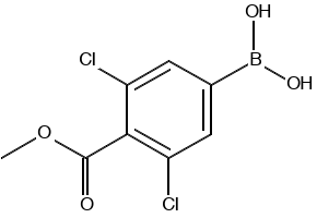 (3,5-DICHLORO-4-ETHOXYPHENYL)BORONIC ACID structure, CAS 1107604-10-3
