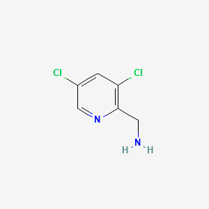 (3,5-DICHLOROPYRIDIN-2-YL)METHANAMINE structure, CAS 756462-58-5