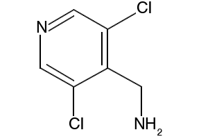 (3,5-DICHLOROPYRIDIN-4-YL)METHANAMINE structure, CAS 418795-04-7