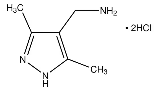 (3,5-DIMETHYL-1-PHENYL-1H-PYRAZOL-4-YL)METHANAMINE structure, CAS 879896-52-3