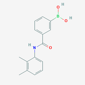 (3-((2,3-DIMETHYLPHENYL)CARBAMOYL)PHENYL)BORONIC ACID structure, CAS 957060-99-0