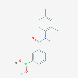 (3-((2,4-DIMETHYLPHENYL)CARBAMOYL)PHENYL)BORONIC ACID structure, CAS 957060-98-9