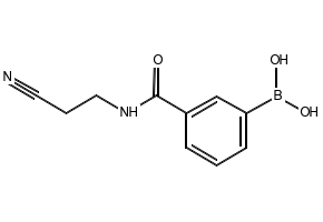 (3-((2-CYANOETHYL)CARBAMOYL)PHENYL)BORONIC ACID structure, CAS 762262-11-3