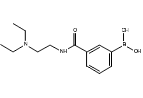 (3-((2-HYDROXYETHYL)CARBAMOYL)PHENYL)BORONIC ACID structure, CAS 955422-14-7