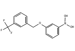 (3-((3-METHOXYBENZYL)OXY)PHENYL)BORONIC ACID structure, CAS 871125-75-6