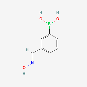 (3-((HYDROXYIMINO)METHYL)PHENYL)BORONIC ACID structure, CAS 938443-32-4