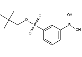 (3-((NEOPENTYLOXY)SULFONYL)PHENYL)BORONIC ACID structure, CAS 951233-64-0