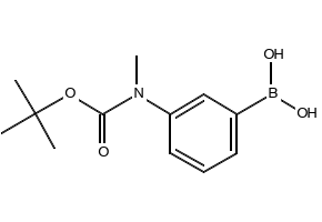 (3-((TERT-BUTOXYCARBONYL)(METHYL)AMINO)PHENYL)BORONIC ACID structure, CAS 887831-90-5