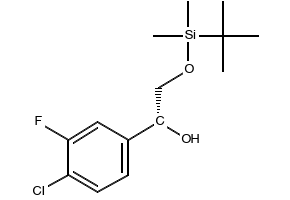 (3-((TERT-BUTYLDIMETHYLSILYL)OXY)-4-CHLORO-2-FLUOROPHENYL)BORONIC ACID structure, CAS 1256354-94-5