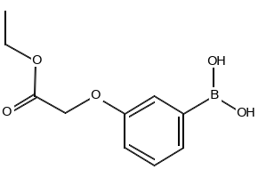 (3-(2-ETHOXY-2-OXOETHOXY)PHENYL)BORONIC ACID structure, CAS 957062-63-4