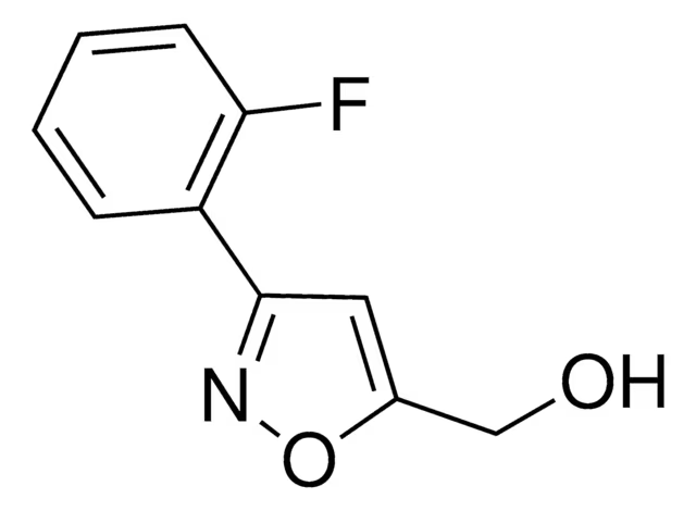 (3-(2-FLUOROPHENYL)ISOXAZOL-5-YL)METHANOL structure, CAS 953046-62-3