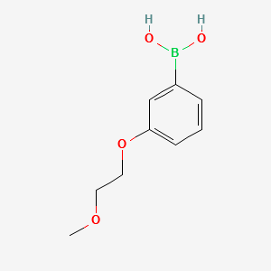 (3-(2-METHOXYETHOXY)PHENYL)BORONIC ACID structure, CAS 227305-67-1