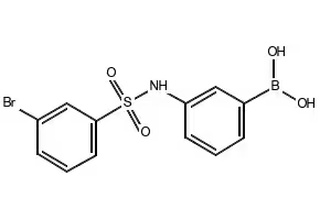 (3-(3-BROMOPHENYLSULFONAMIDO)PHENYL)BORONIC ACID structure, CAS 913835-31-1