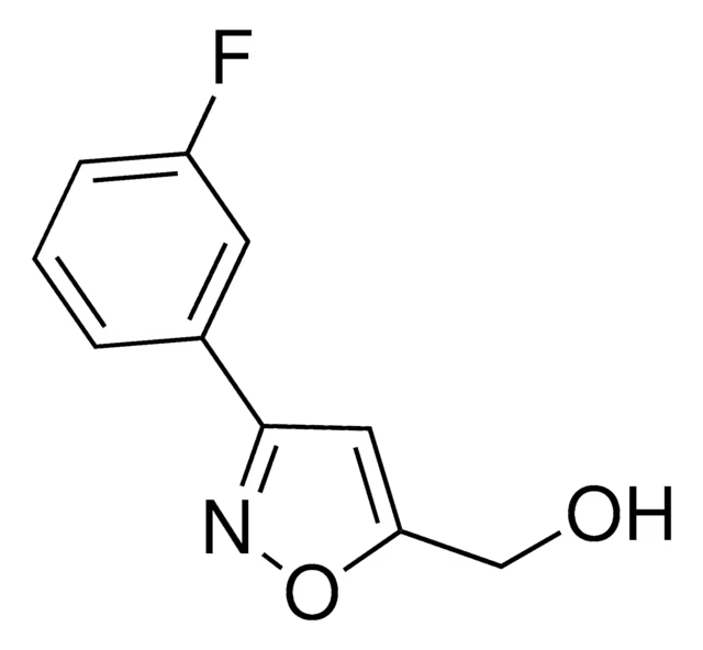 (3-(3-FLUOROPHENYL)-5-METHYLISOXAZOL-4-YL)METHANOL structure, CAS 1159251-38-3