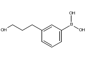 (3-(3-HYDROXYPROPYL)PHENYL)BORONIC ACID structure, CAS 736989-98-3