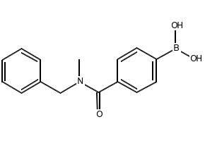 (3-(BENZYL(METHYL)CARBAMOYL)PHENYL)BORONIC ACID structure, CAS 874460-01-2