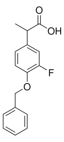 (3-(BENZYLOXY)-4-CHLORO-2-FLUOROPHENYL)BORONIC ACID structure, CAS 1256346-27-6