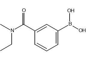 (3-(CYCLOHEXYL(METHYL)CARBAMOYL)PHENYL)BORONIC ACID structure, CAS 1072945-73-3