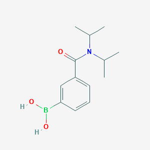 (3-(DIISOPROPYLCARBAMOYL)PHENYL)BORONIC ACID structure, CAS 850567-40-7