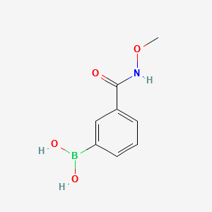 (3-(METHOXYCARBAMOYL)PHENYL)BORONIC ACID structure, CAS 850567-26-9