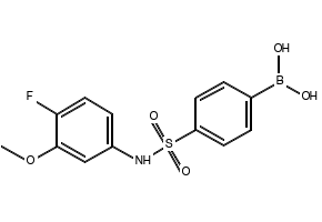 (3-(N-BENZYLSULFAMOYL)-4-METHOXYPHENYL)BORONIC ACID structure, CAS 874219-51-9