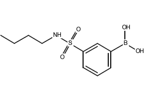 (3-(N-BENZYLSULFAMOYL)PHENYL)BORONIC ACID structure, CAS 690662-91-0