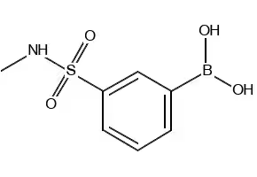 (3-(N-METHYLSULFAMOYL)PHENYL)BORONIC ACID structure, CAS 871329-75-8