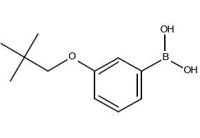 (3-(NEOPENTYLOXY)PHENYL)BORONIC ACID structure, CAS 1236191-14-2
