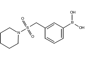 (3-(PIPERIDIN-1-YLMETHYL)PHENYL)BORONIC ACID structure, CAS 1032610-59-5
