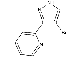 (3-AMINO-1H-PYRAZOL-4-YL)(PYRIDIN-2-YL)METHANONE structure, CAS 96219-90-8