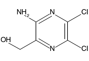 (3-AMINO-5,6-DICHLOROPYRAZIN-2-YL)METHANOL structure, CAS 95037-20-0