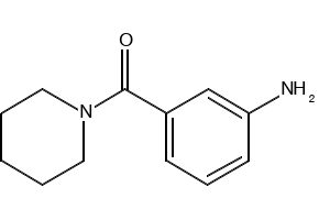 (3-AMINOPHENYL)(PIPERIDIN-1-YL)METHANONE structure, CAS 77201-13-9