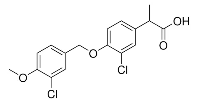 (3-BROMO-2-((3-METHOXYBENZYL)OXY)PHENYL)BORONIC ACID structure, CAS 849052-24-0