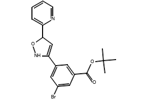 (3-BROMO-4,5-DIHYDROISOXAZOL-5-YL)METHANAMINE structure, CAS 115328-79-5