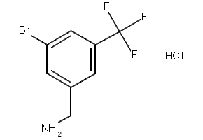 (3-BROMO-4-(TRIFLUOROMETHYL)PHENYL)METHANAMINE HYDROCHLORIDE structure, CAS 1214327-18-0