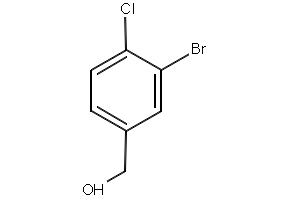 (3-BROMO-4-CHLOROPHENYL)METHANOL structure, CAS 329218-12-4