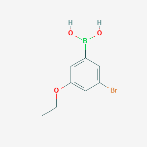 (3-BROMO-5-ETHOXYPHENYL)BORONIC ACID structure, CAS 849062-02-8