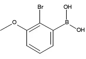 (3-BROMO-5-FORMYL-2-METHOXYPHENYL)BORONIC ACID structure, CAS 1072951-80-4