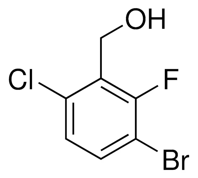(3-BROMO-6-CHLORO-2-FLUOROPHENYL)METHANOL structure, CAS 886615-31-2